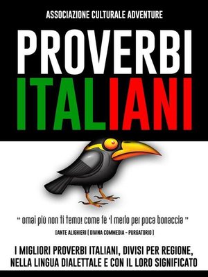 cover image of Proverbi Italiani
